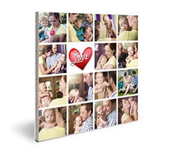 Pannello kapafix Love collage