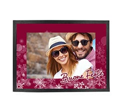 Zerbino in gomma 60x40 Buone feste