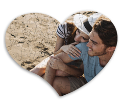 Puzzle Magnetici Cuore Personalizzati
