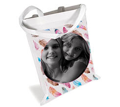 Borsa spesa Piume colorate