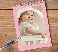 Block Notes A4 Spirale Pink Hearts