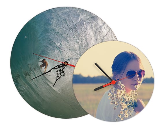 Orologio in Legno Rotondo