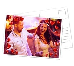 Cartolina Frame in love