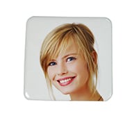 Spilla quadrata personalizzata