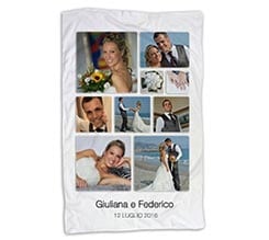 Coperta 150x100 White collage