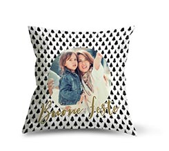 Cuscino in pile Pioggia di alberelli