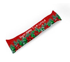 Paraspifferi Porta 70 cm Stelle di Natale