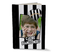 Diario Scolastico Cuore Bianco Nero