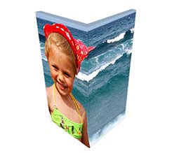 Personalizza tela angolare 40x20x20