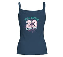 Canotta donna in cotone Pop star