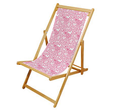 Sdraio personalizzata Cuori rosa