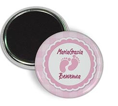 Magnete da frigo Piedini rosa