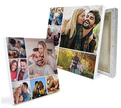 Collage Fotografico su Tela