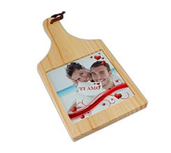 Tagliere in Legno Message Love