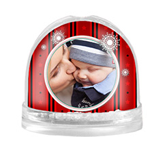 Palla di neve White snow