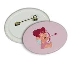 Spilla ovale piccola Sweet angel