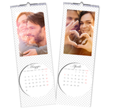 Calendario multipagina slim rombi