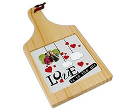 Tagliere in legno Lovely cloud