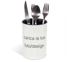 Personalizza Portaposate in ceramica