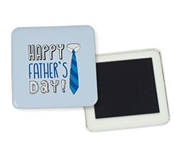 Magnete quadrato da frigo Happy father’s