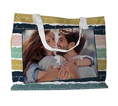 Borsa mare Romantic bands