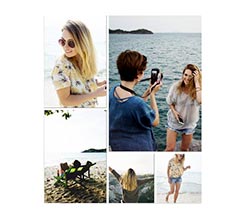 Poster Collage Memories 5 Riquadri