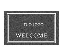 Zerbino promozionale Medium Welcome - 160x100 cm