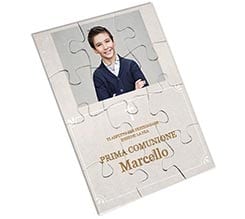 Puzzle Magnetici Rettangolari Croce beige