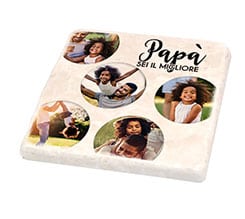 Mattonella vintage Papà sei il migliore