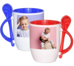 Crea tazze con cucchiaino