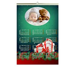 Calendario A3 pagina singola Regali sotto l'albero
