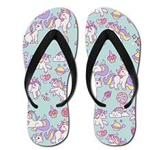 Infradito Unicorni colorati