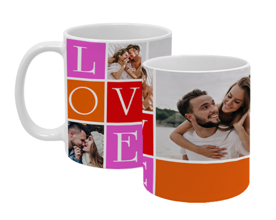 Tazza grafica Love