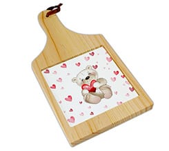 Tagliere in legno Sweet teddy bear