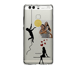 Cover trasparente Huawei P9 Apple for you
