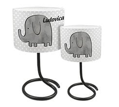 Lampada Sole Luna Rotonda Elefantino