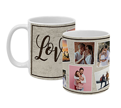 Tazza panoramica Crazy collage