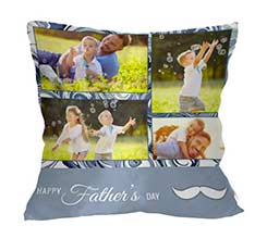 Cuscino classico Father blue