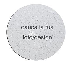 Puzzle Personalizzati Rotondi