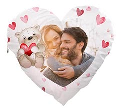 Cuscino Artigianale cuore Sweet teddy bear