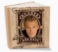 Francobollo Album Fotografici Con Tasche 26x30