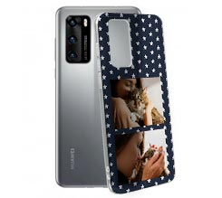 Cover trasparente Huawei P40 stelle