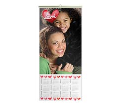 Crazy Love su Calendari Pagina Singola 30x70