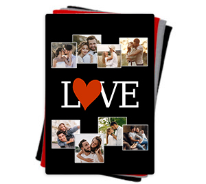 coperta collage san valentino