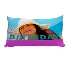 Happy Birthday per Lei su Cuscino Carezza