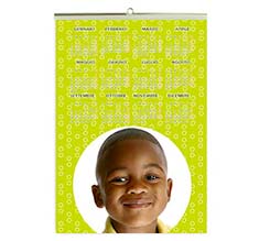 Calendario A3 pagina singola Green