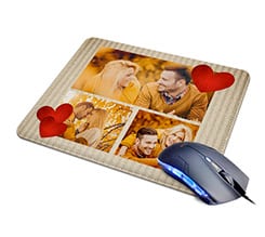 Tappetino Mouse in Pelle Cartonato