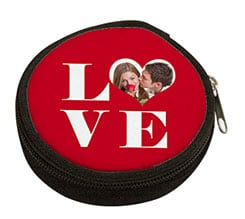 Portamonete rotondo Big love