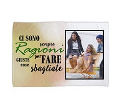 Coperta 150x100 Giusto o sbagliato