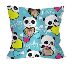 Cuscino classico Lovely panda